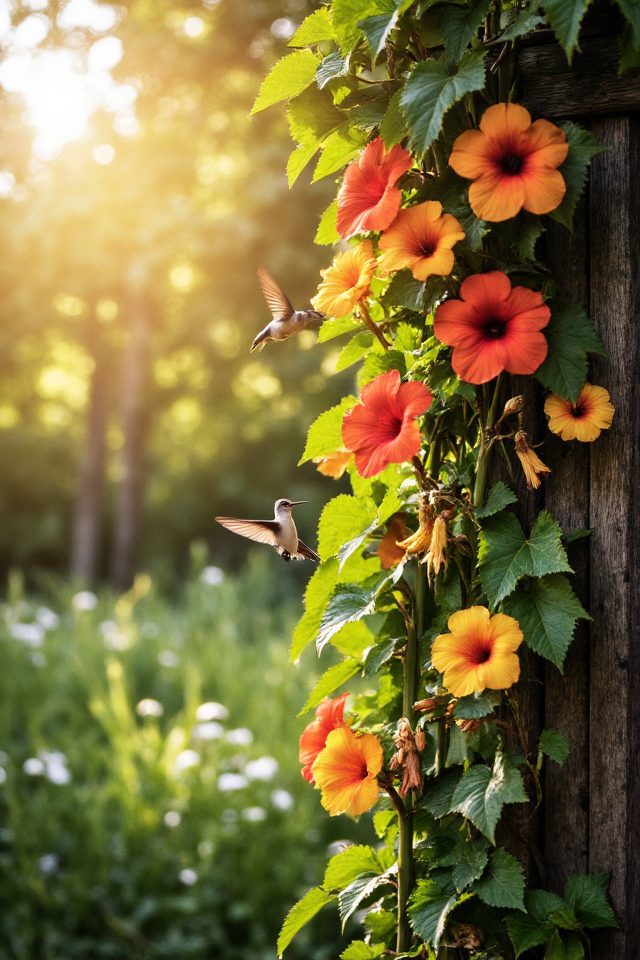 nectar rich hummingbird attraction