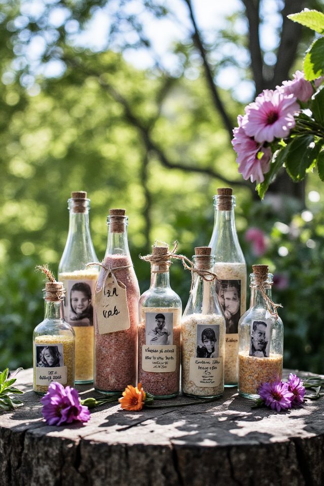 nostalgic memories in bottles