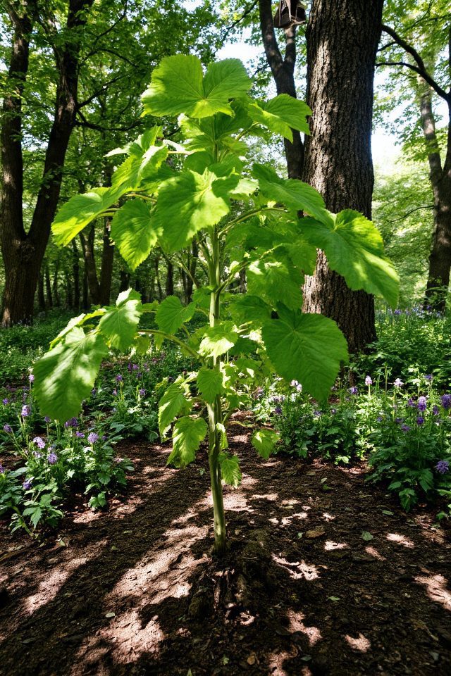 optimal pawpaw tree positioning