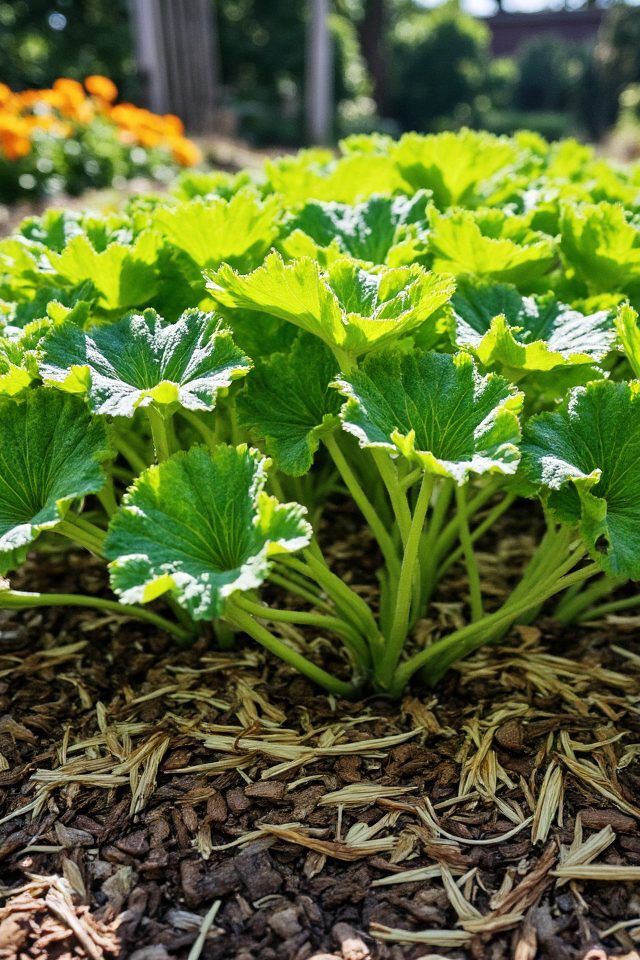 organic mulch for moisture retention