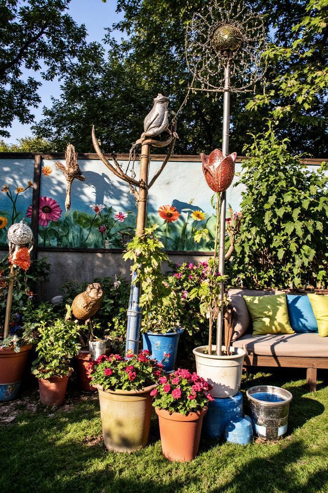 personalized outdoor artwork decor