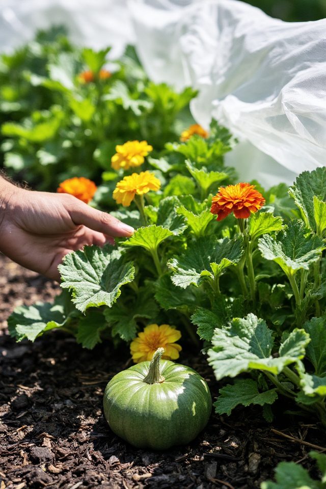 protecting acorn squash effectively