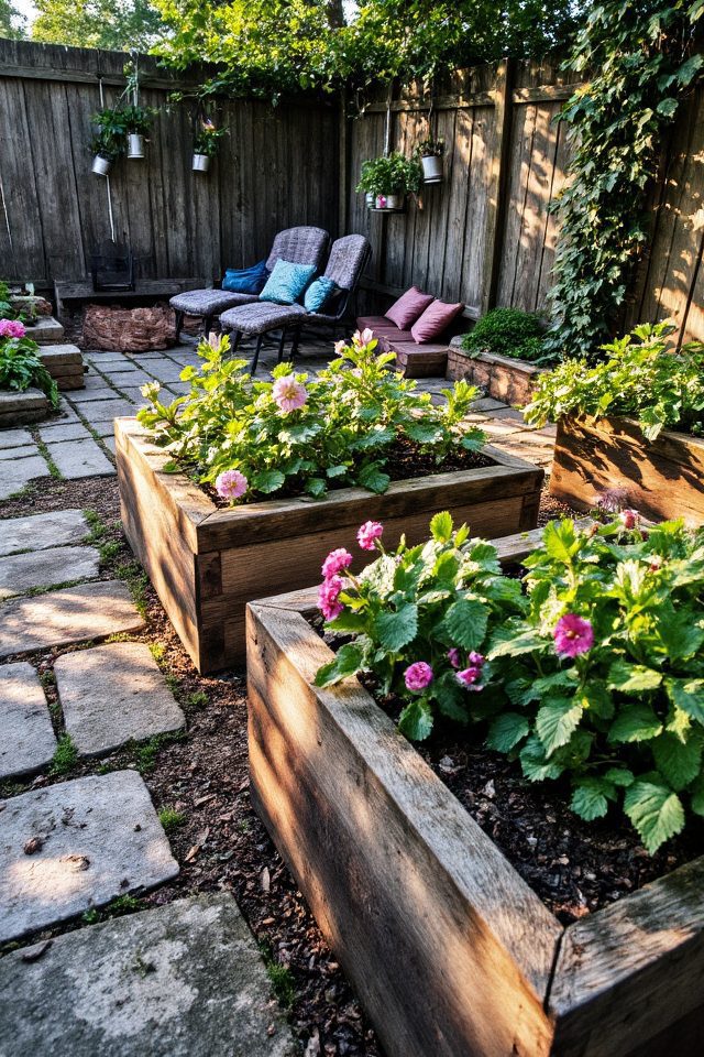 reclaimed materials for landscaping