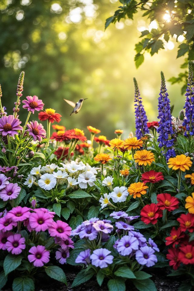 seasonal bloom for hummingbirds