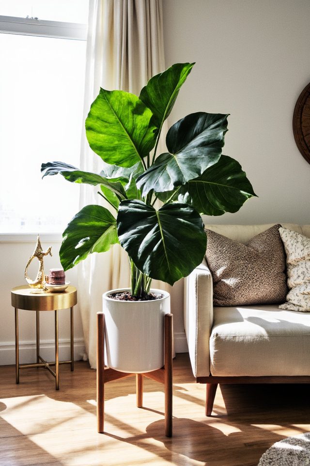 stylish low maintenance houseplant choice