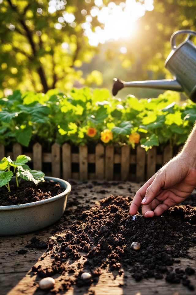 sunny location well drained soil