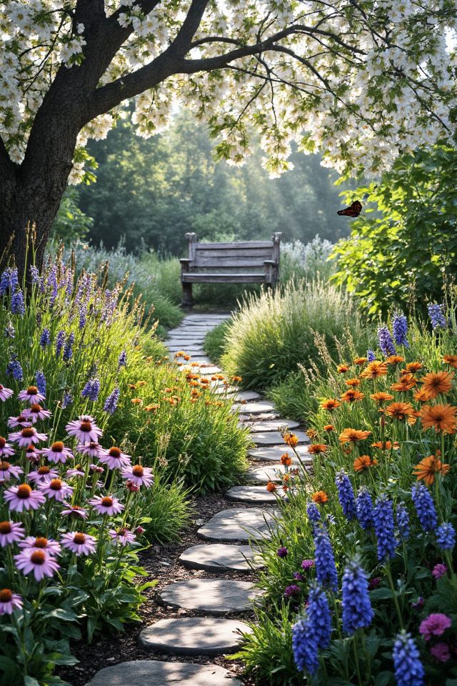 support pollinators with gardens