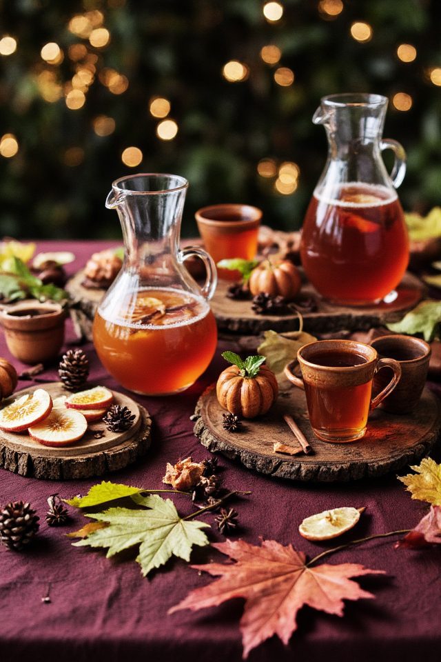 tasting table for cider