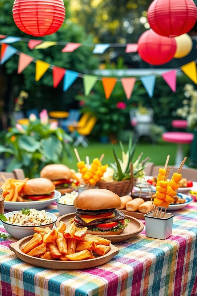 themed potluck menu ideas