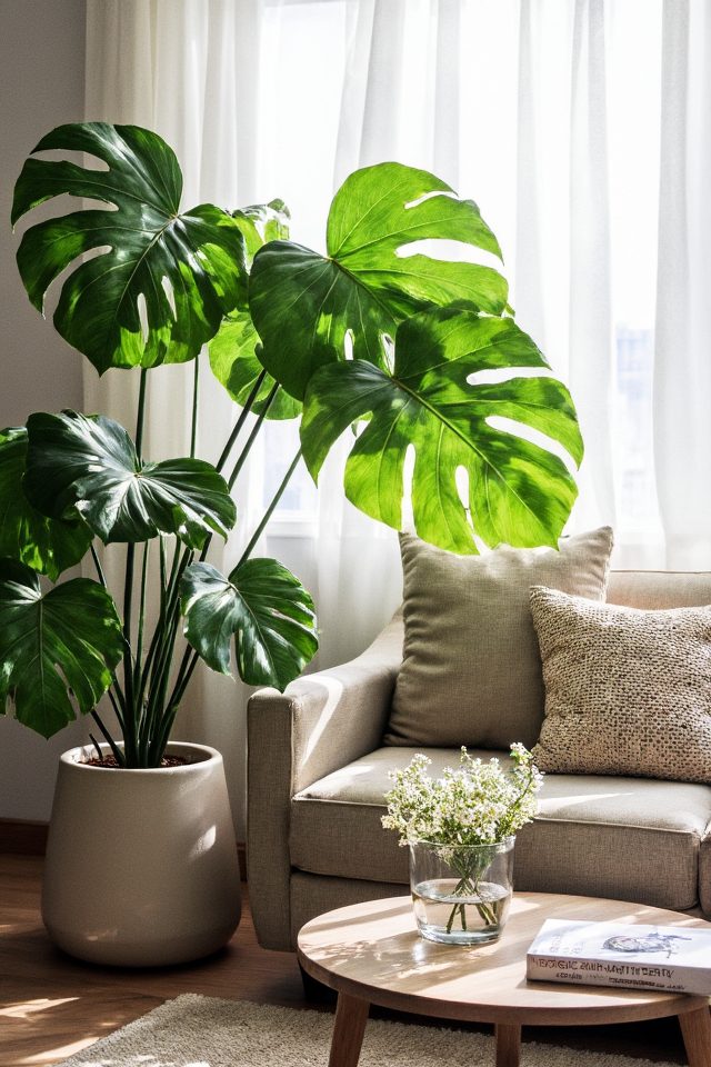 tropical indoor plant beauty