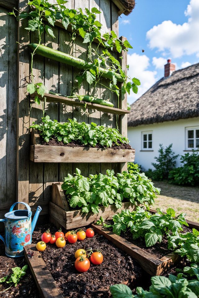 vertical gardening space efficiency
