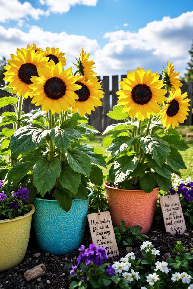 vibrant positivity in gardens
