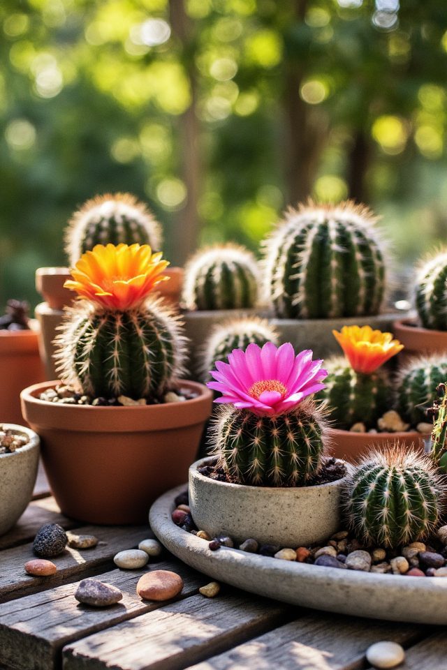 vibrant resilient mood enhancing cacti