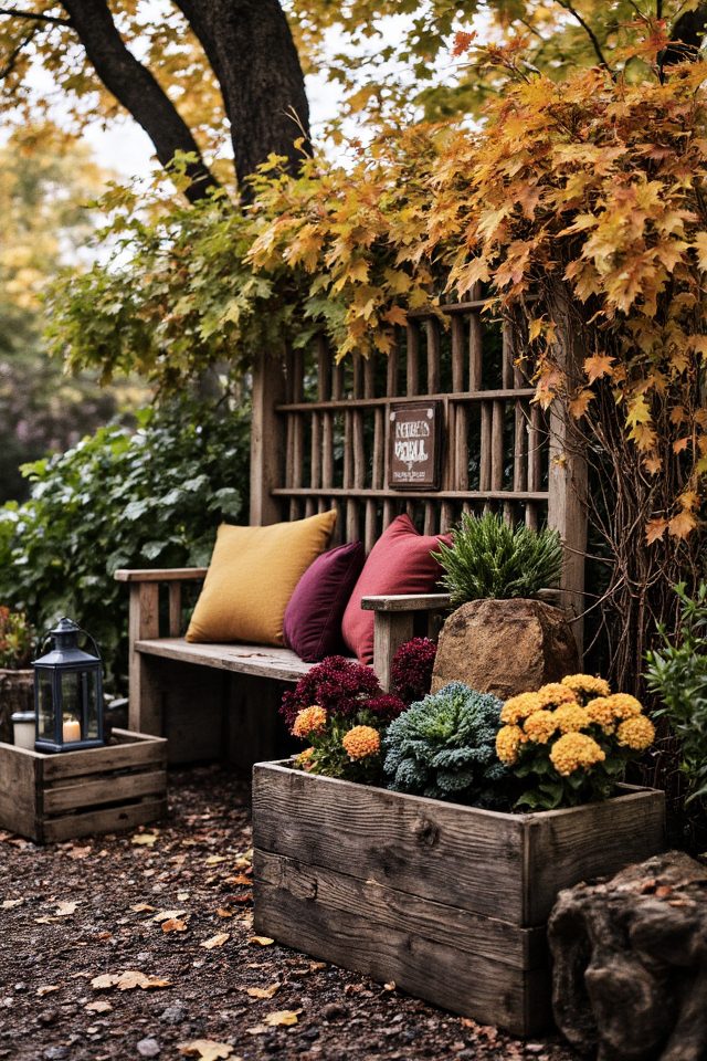 weathered wood for warmth