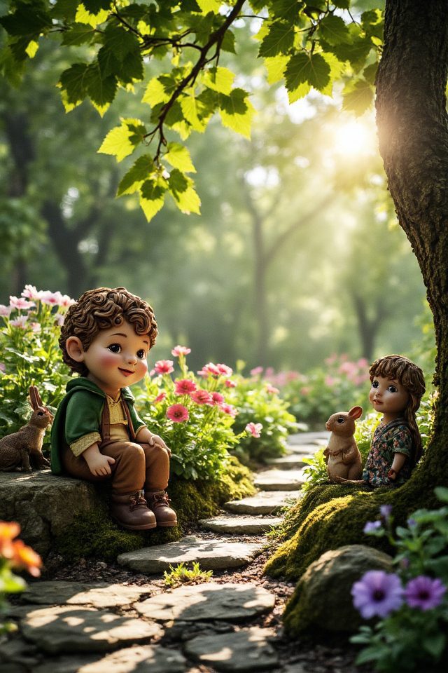 whimsical garden sculptures enchant