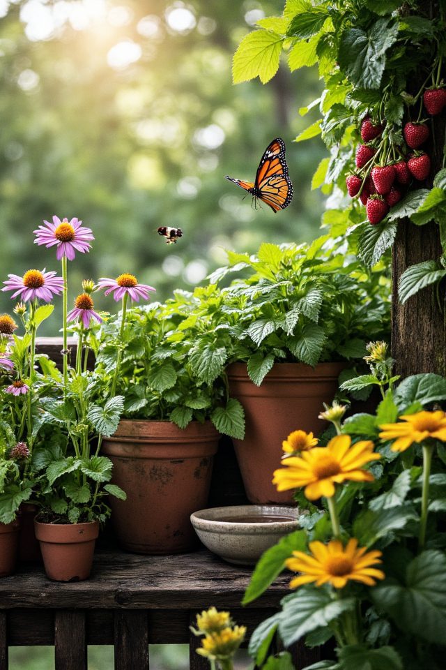 wildlife friendly balcony gardening