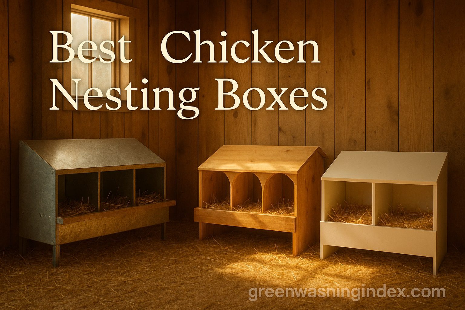 Best Chicken Nesting Boxes