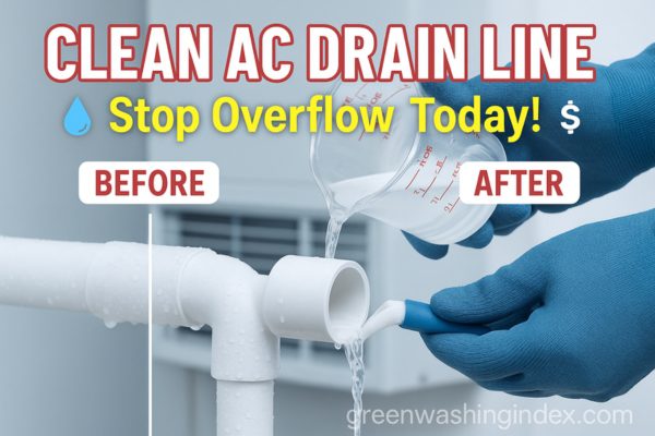 CLEAN AC DRAIN LINE