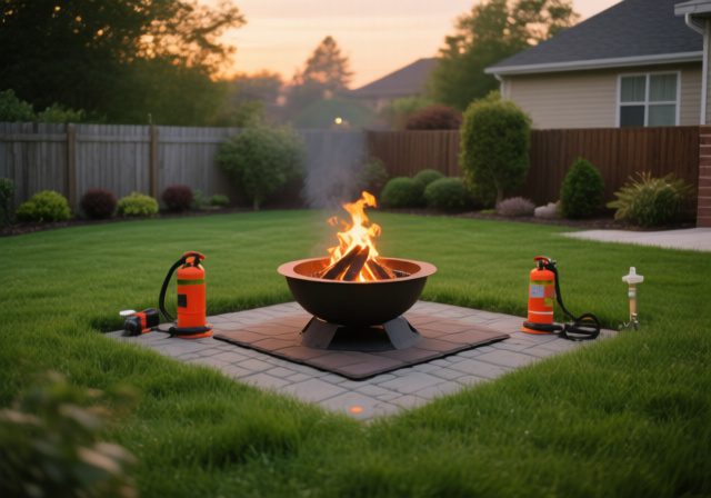 Fire Pit on Grass: Complete Safety & Protection Guide