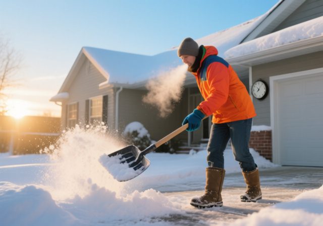Best Time to Shovel Snow: Expert Timing for Safety