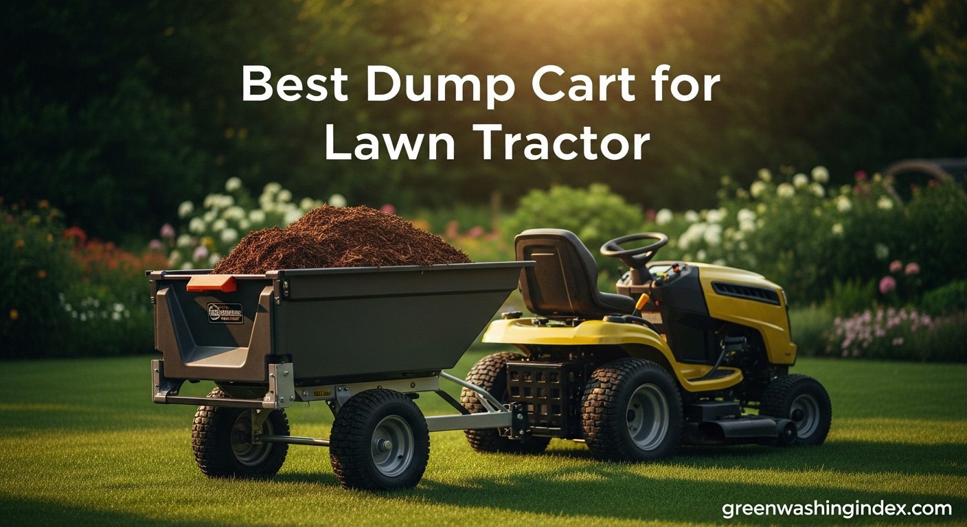 Best Dump Cart for Lawn Tractor