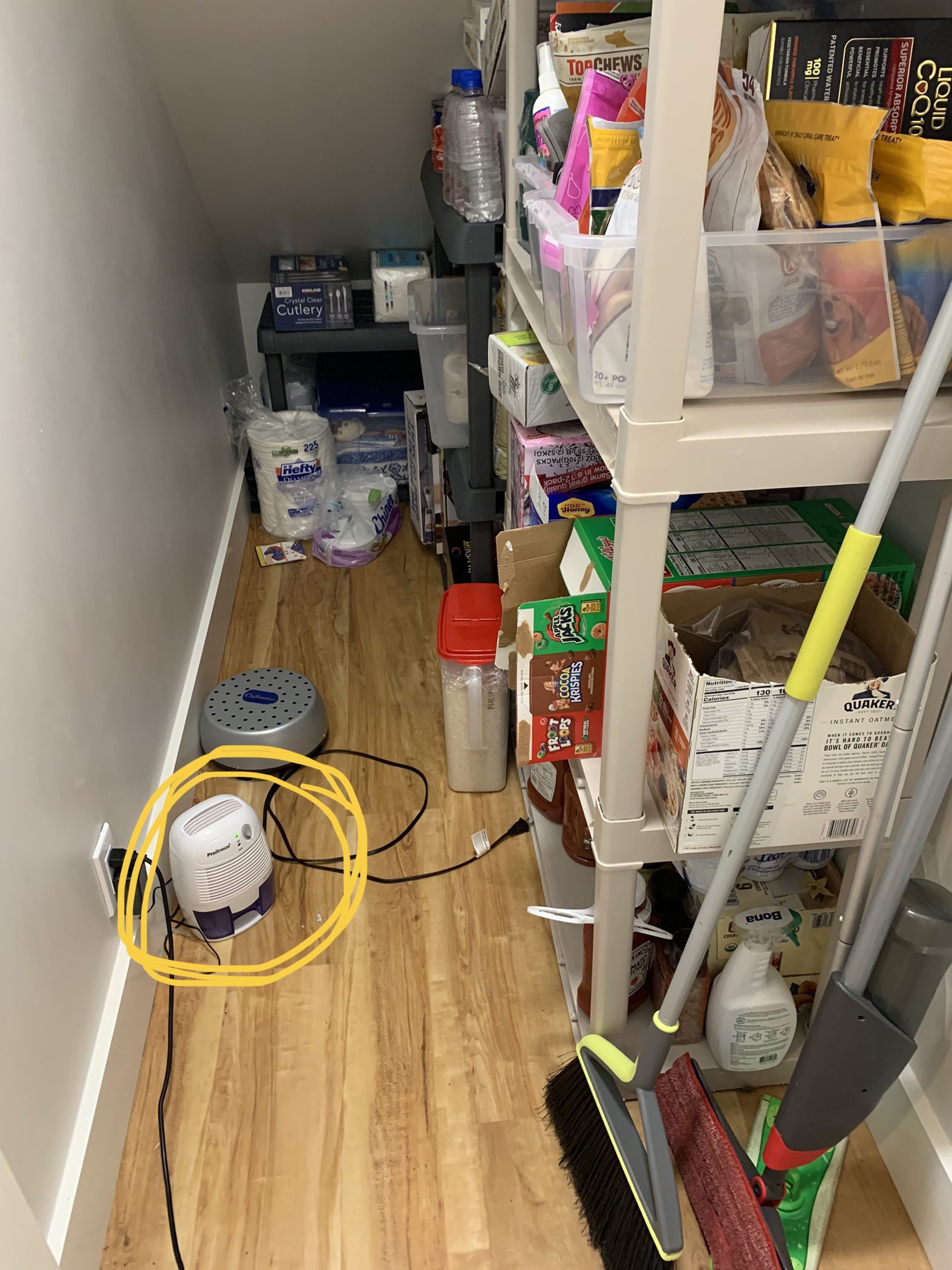 Pro Breeze Electric Mini Dehumidifier for Home (215 sq.ft) 16oz Capacity, Energy Efficient, No Noise, Compact and Portable for High Humidity in Kitchen, Bedroom, Bathroom, Basement, RV, Office, Garage Customer Review Pro Breeze Electric Mini Dehumidifier for Home (215 sq.ft) 16oz Capacity, Energy Efficient, No Noise, Compact and Portable for High Humidity in Kitchen, Bedroom, Bathroom, Basement, RV, Office, Garage - Customer Photo 1