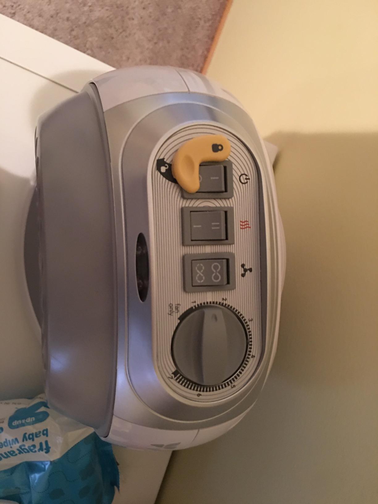 Tempa Nursery Space Heater, Electric Space Heater for Baby with Locking Controls, Tipover Protection, Safety Shutoff, Hidden Cord Storage, Adjustable Thermostat Customer Review Tempa Nursery Space Heater, Electric Space Heater for Baby with Locking Controls, Tipover Protection, Safety Shutoff, Hidden Cord Storage, Adjustable Thermostat - Customer Photo 1