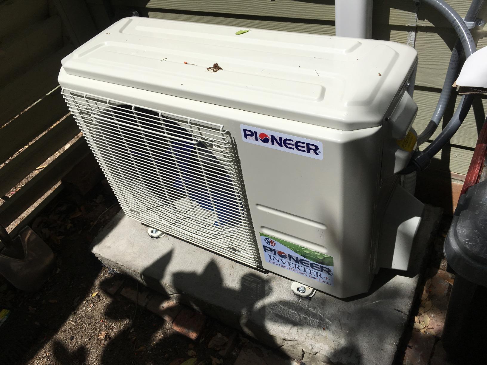 PIONEER Diamante Series Ductless Mini-Split Air Conditioner Inverter Heat Pump Full Set with 16 Ft. Kit - Customer Photo 4