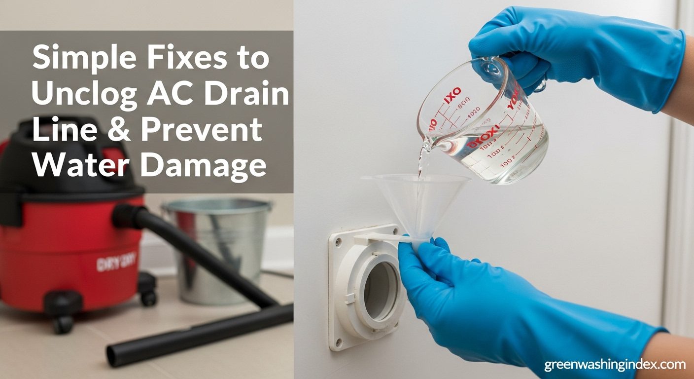 How to Unclog an AC Drain Line
