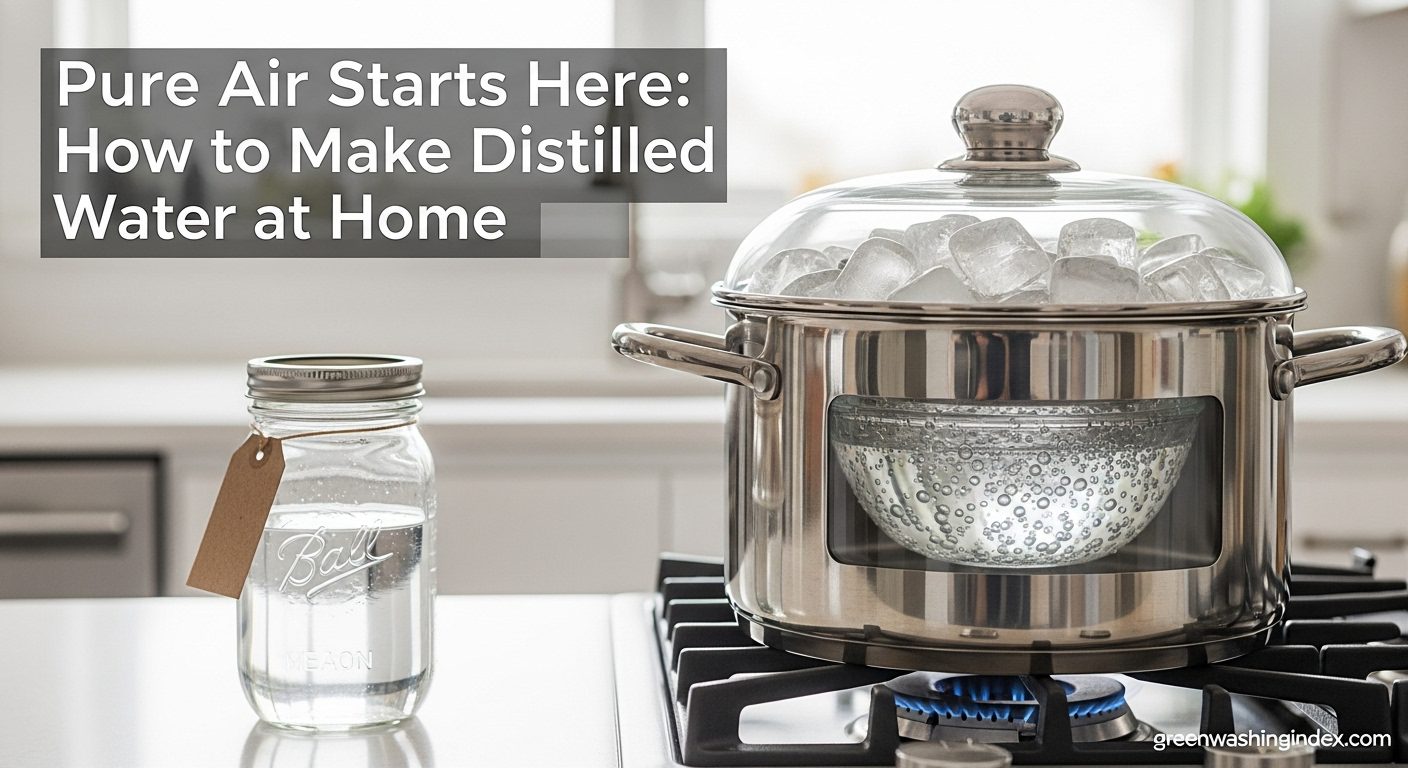 Make Distilled Water at Home for Humidifiers