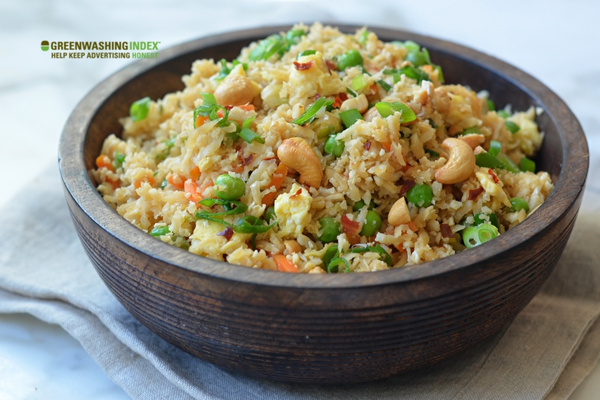 Vegan Keto Recipes: 2. Cauliflower Fried Rice