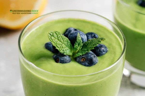 Vegan Keto Recipes: 12. Citrus Keto Green Smoothie