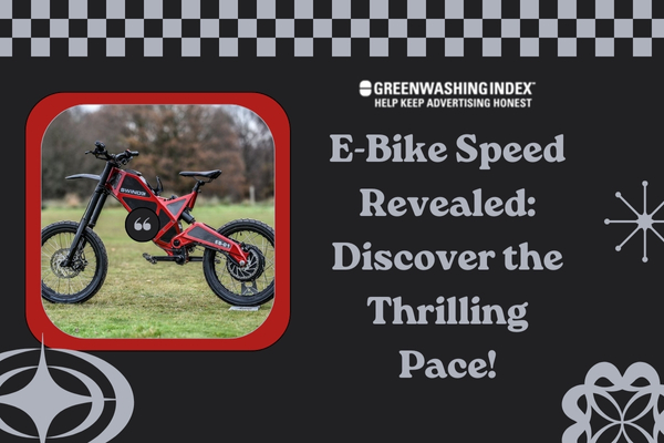 E-Bike Speed Revealed: Discover the Thrilling Pace!
