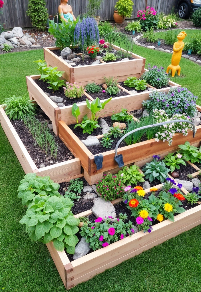 Optimize Your Garden With Raised Bed Garden Design Layout