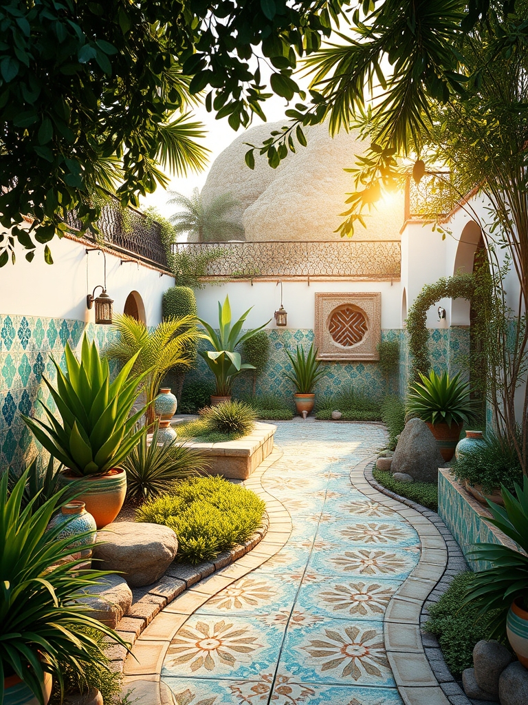 beauty of moroccan gardens