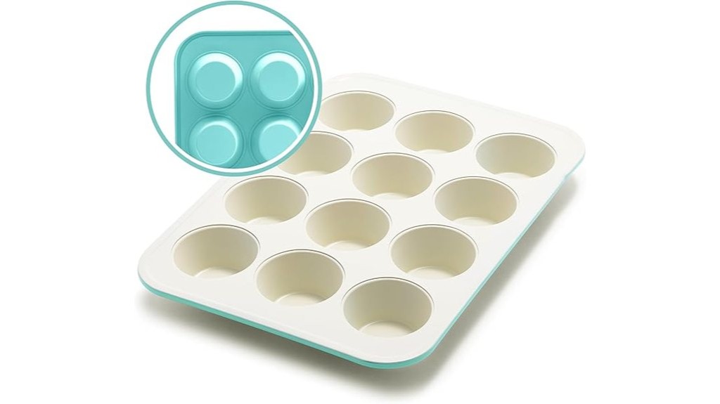 healthy ceramic muffin pan