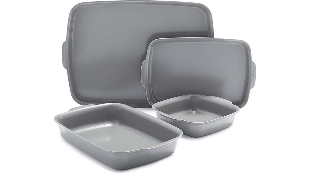 healthy ceramic nonstick bakeware