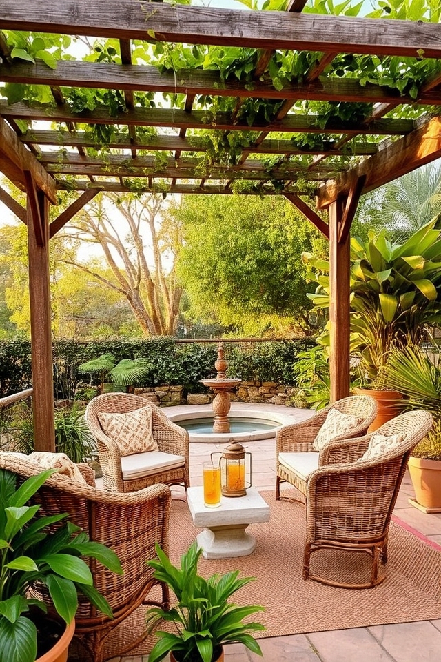 shade natural cozy oasis