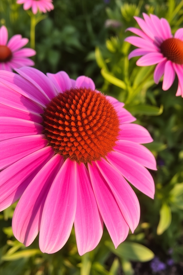 spiky cone shaped daisies