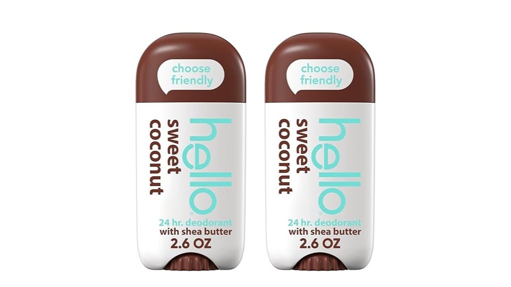 sweet coconut shea deodorant