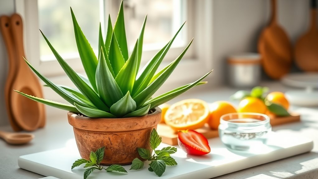 aloe vera s healthy beauty