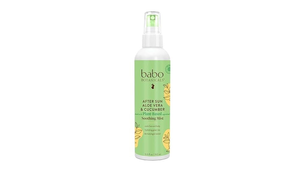aloe vera soothing mist