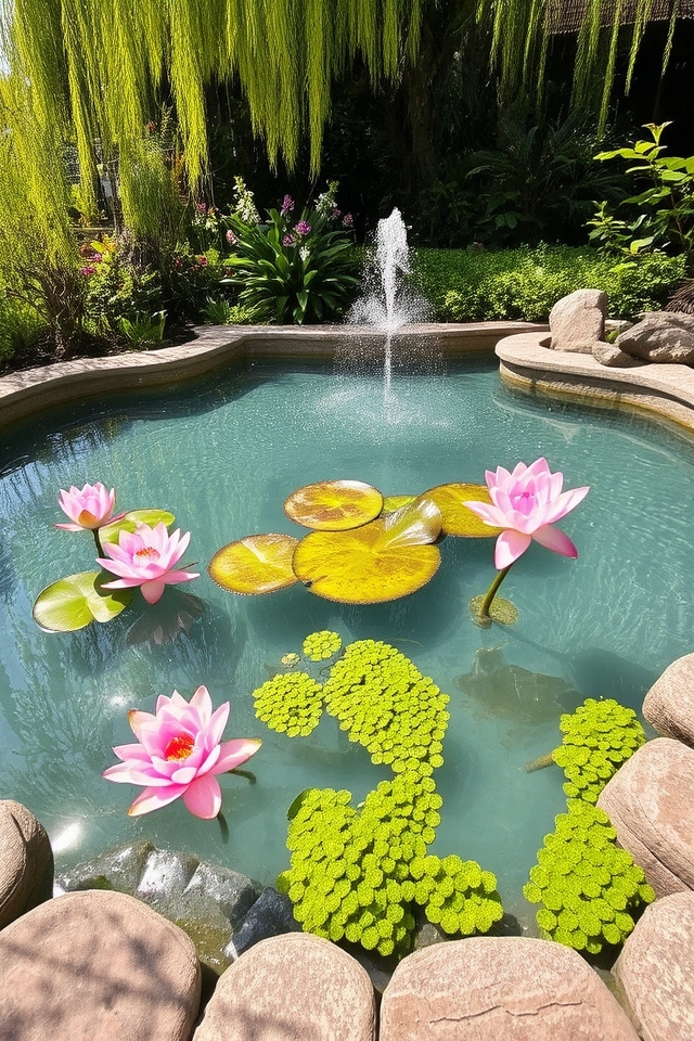aquatic plants enhance tranquility