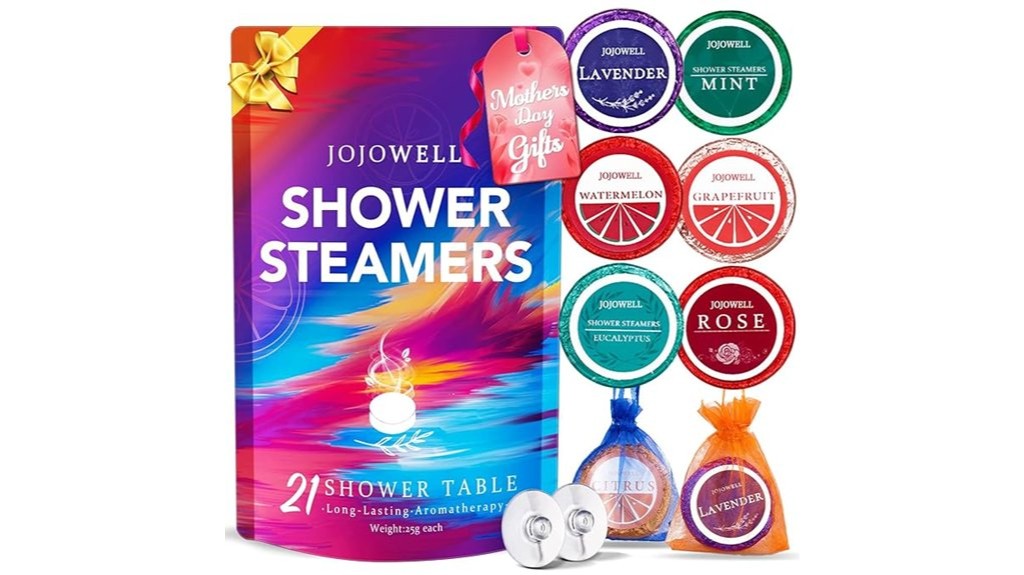 aromatherapy shower steamers set