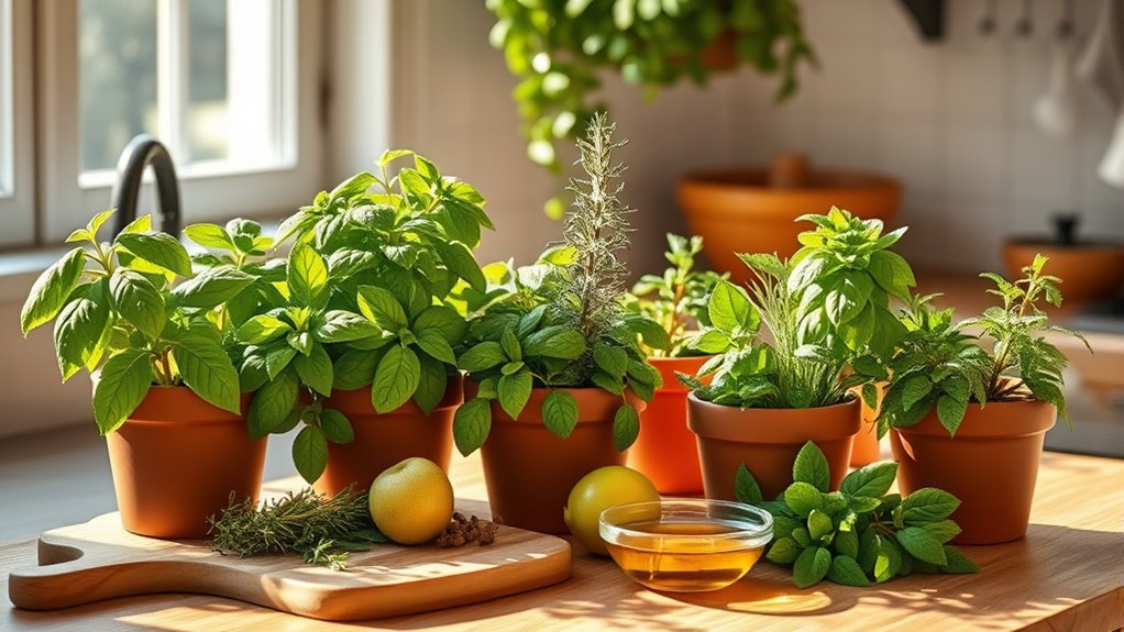 aromatic herbs for home