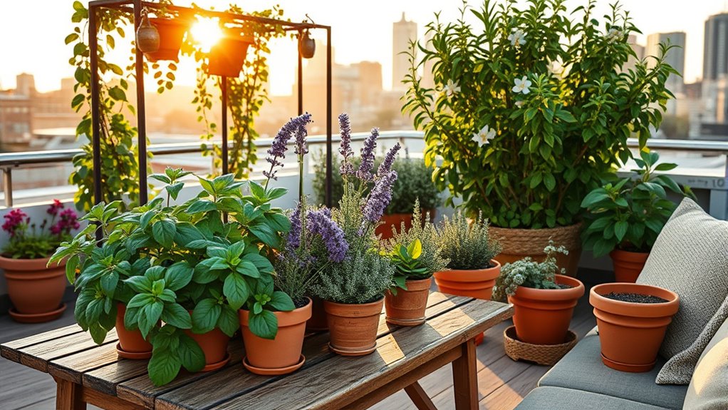 aromatic plants for relaxation