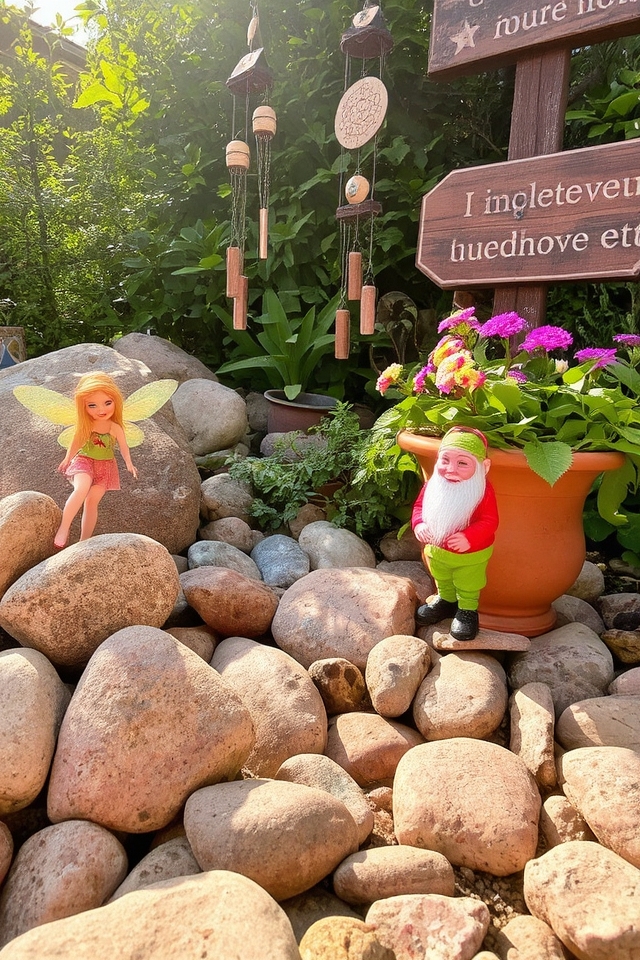 artistic enhancements for gardens