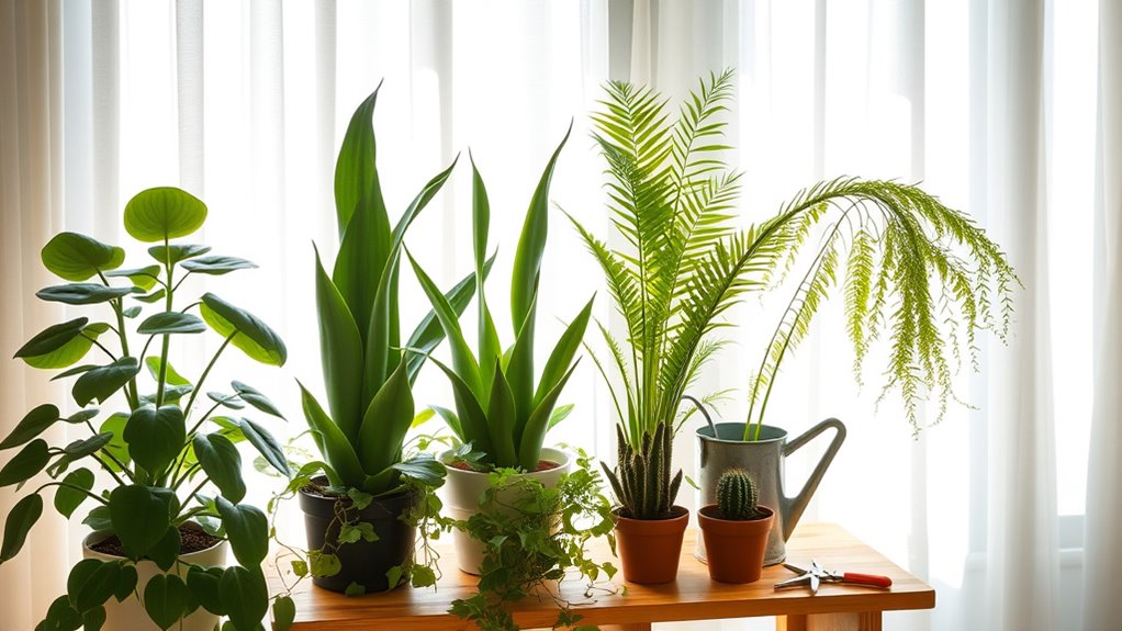 assess plant light needs