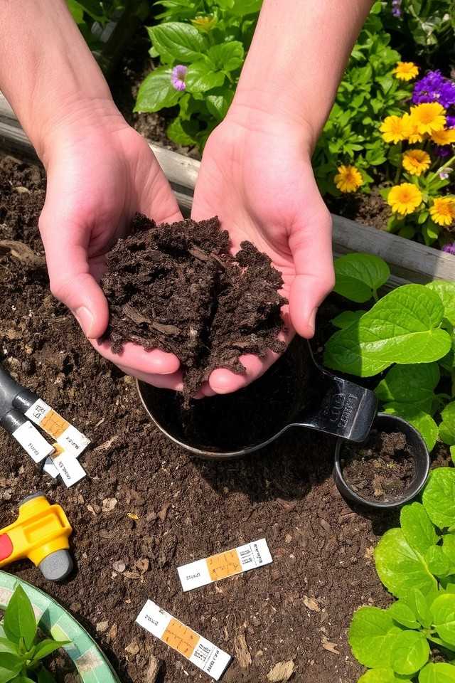 assess soil quality regularly