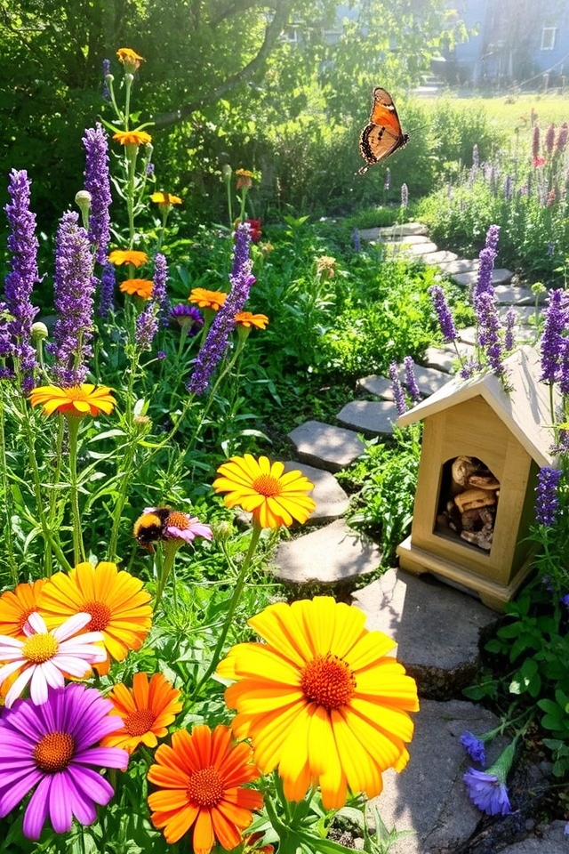 attract pollinators with diversity